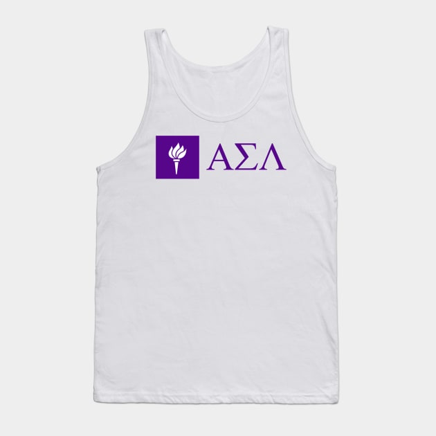 Alpha Sigma Lambda NYU Tank Top by imsnos